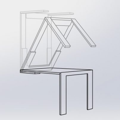 Hardware Set For Diy Wall Folding Table Ivydesign Furniture Hardware Set For Diy Wall Folding Table